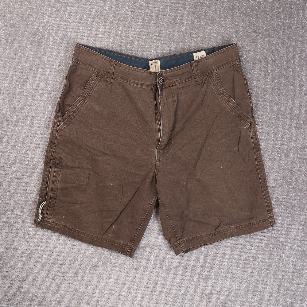Redhead Size 36 Brown Straight Leg Shorts